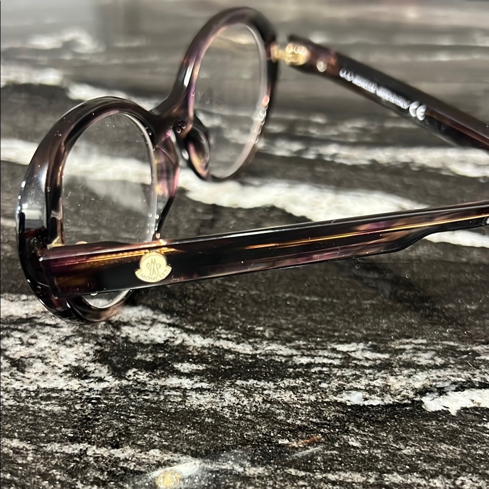 Moncler Brown Cat-Eye Glasses - Picture 2 of 4